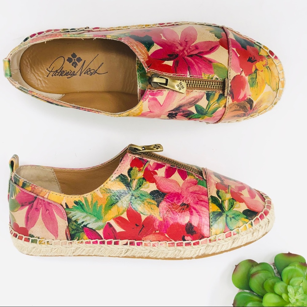 Patricia Nash Espadrille Sneakers Size 8